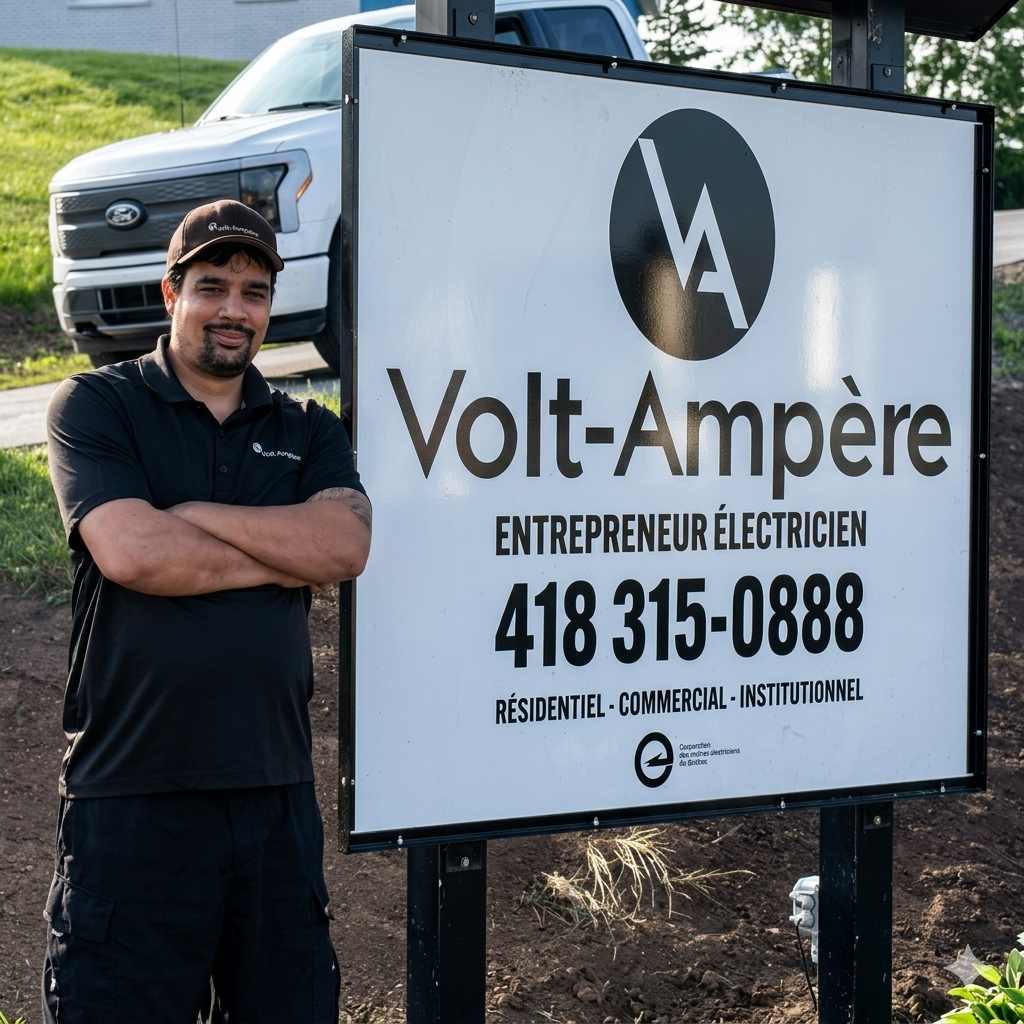 Maxime Dominique, propriétaire de Volt-Ampère