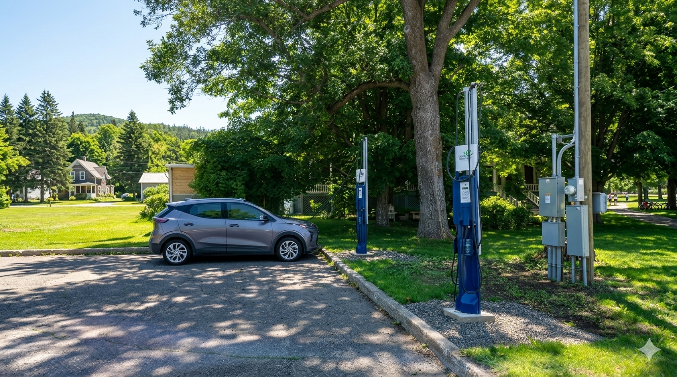 Borne de recharge VE